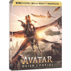Avatar: Fire and Ash - Steelbook UHD 4K + 2 Blu-ray