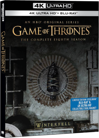 Gra o Tron sezon 8 Steelbook [3 4K UHD +3 Blu-Ray]