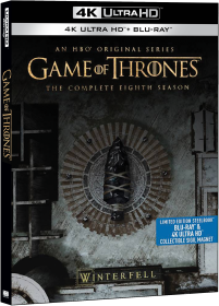 Gra o Tron sezon 8 Steelbook - 3 4K UHD +3 Blu-ray