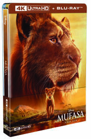 MUFASA: KRÓL LEW - LA Steelbook - UHD 4K + Blu-ray